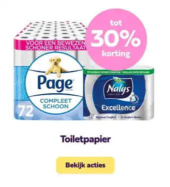Plein.nl Toiletpapier aanbieding