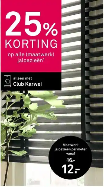 Maatwerk jaloezieën per meter