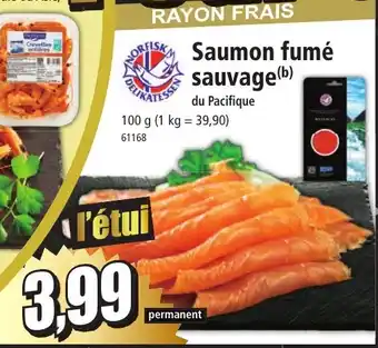 Norma Saumon fumé sauvage aanbieding