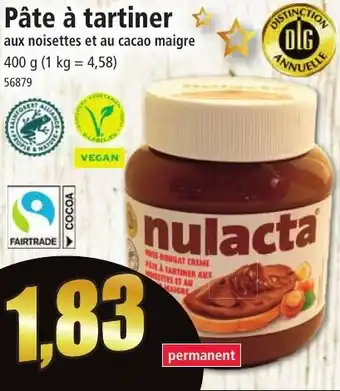 Norma Pate a tartiner 56879 aanbieding