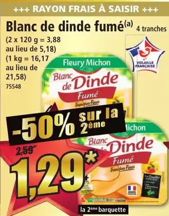 Norma Blanc de dinde fume 75548 aanbieding