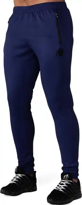 Bol.com Gorilla wear ballinger trainingsbroek - marineblauw/zwart aanbieding