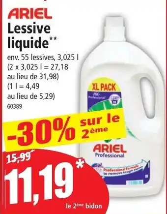 Norma Lessive liquide aanbieding