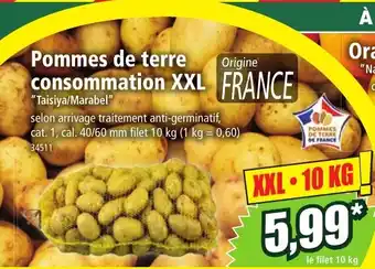 Norma Pommes de terre consommation XXL 10kg aanbieding