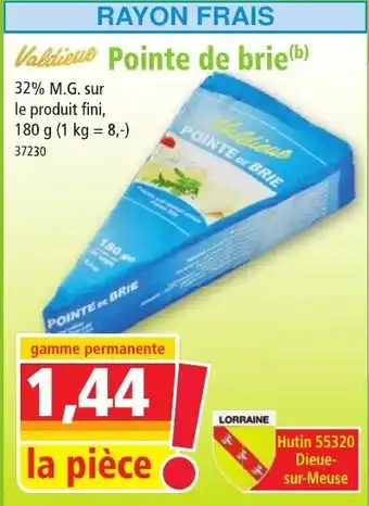 Norma Pointe de brie aanbieding