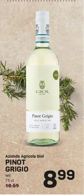 Azienda Agricola Giol PINOT GRIGIO wit 75 cl