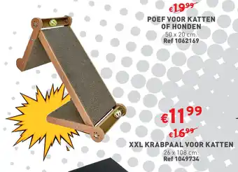 Trafic XXL KRABPAAL VOOR KATTEN 26 x 108cm aanbieding