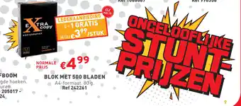 Trafic BLOK MET 500 BLADEN aanbieding