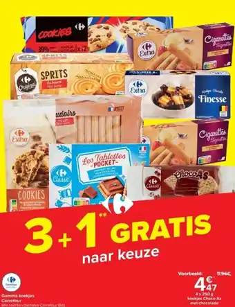 Carrefour Gamma koekjes carrefour aanbieding