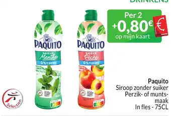 Intermarché Paquito 75CL aanbieding