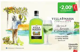 Limoncello Villa Massa 30° - 50CL