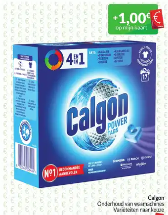 Calgon Onderhoud van wasmachines
