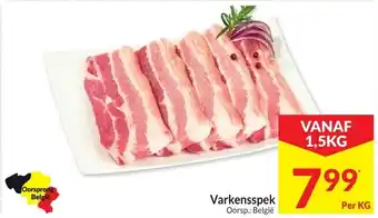 Intermarché Varkensspek aanbieding