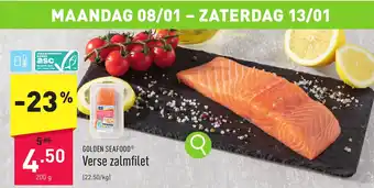 ALDI Verse zalmfilet 200g aanbieding