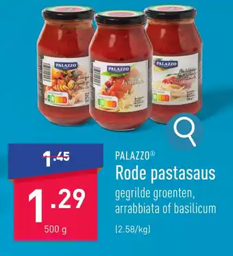 ALDI Rode pastasaus 500g aanbieding
