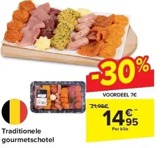 Carrefour Traditionele gourmetschotel aanbieding