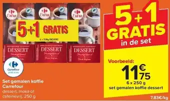 Carrefour Set gemalen ko e carrefour aanbieding