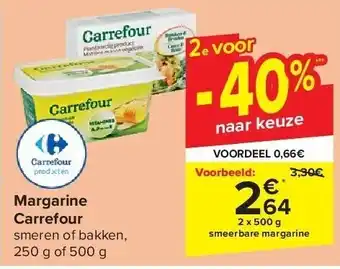 Carrefour Margarine carrefour aanbieding