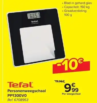Personenweegschaal pp1300v0