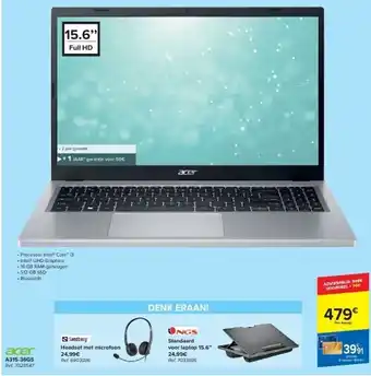Carrefour Acer a315-36gs aanbieding