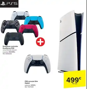 Carrefour Draadloze controller dualsense ps5 aanbieding
