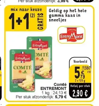 Cora Comté entremont aanbieding