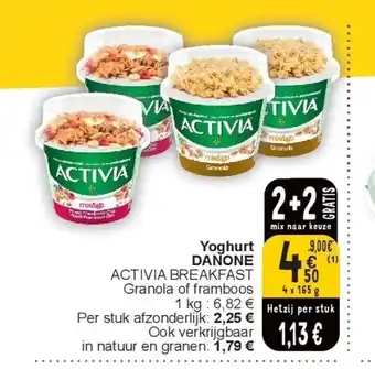 Cora Yoghurt danone aanbieding