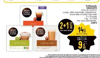 Cora Koffi epads nescafé aanbieding