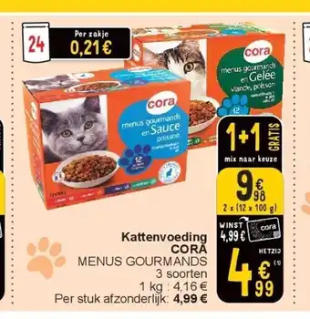 Kattenvoeding cora