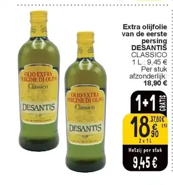 Cora Extra olijfolie van de eerste persing desantis aanbieding