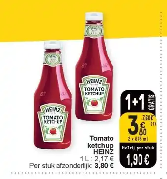 Cora Tomato ketchup heinz aanbieding