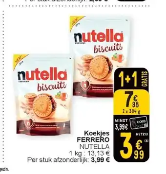 Cora Koekjes ferrero aanbieding