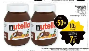 Cora Smeerpasta ferrero aanbieding