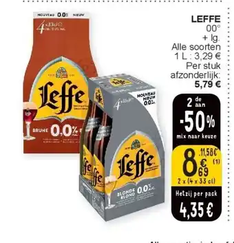 Cora Leffe aanbieding