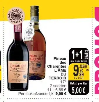 Cora Pineau des charentes l’âme du terroir aanbieding