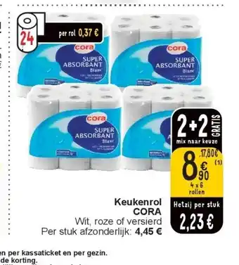 Cora Keukenrol cora aanbieding
