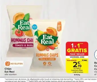 Carrefour Chips eat real aanbieding