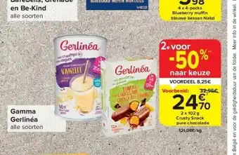 Carrefour Gamma gerlinéa aanbieding