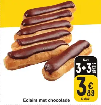 Cora Eclairs met chocolade aanbieding