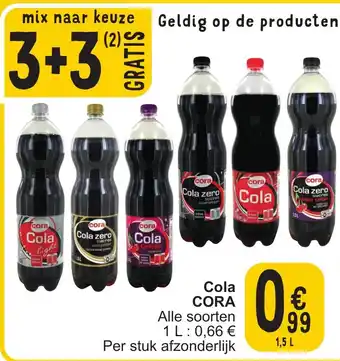 Cora Cola CORA 1,5L aanbieding