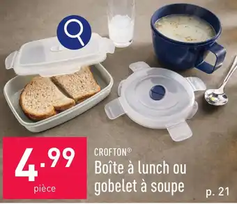 ALDI Boîte à lunch ou gobelet à soupe aanbieding