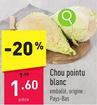Chou pointu blanc