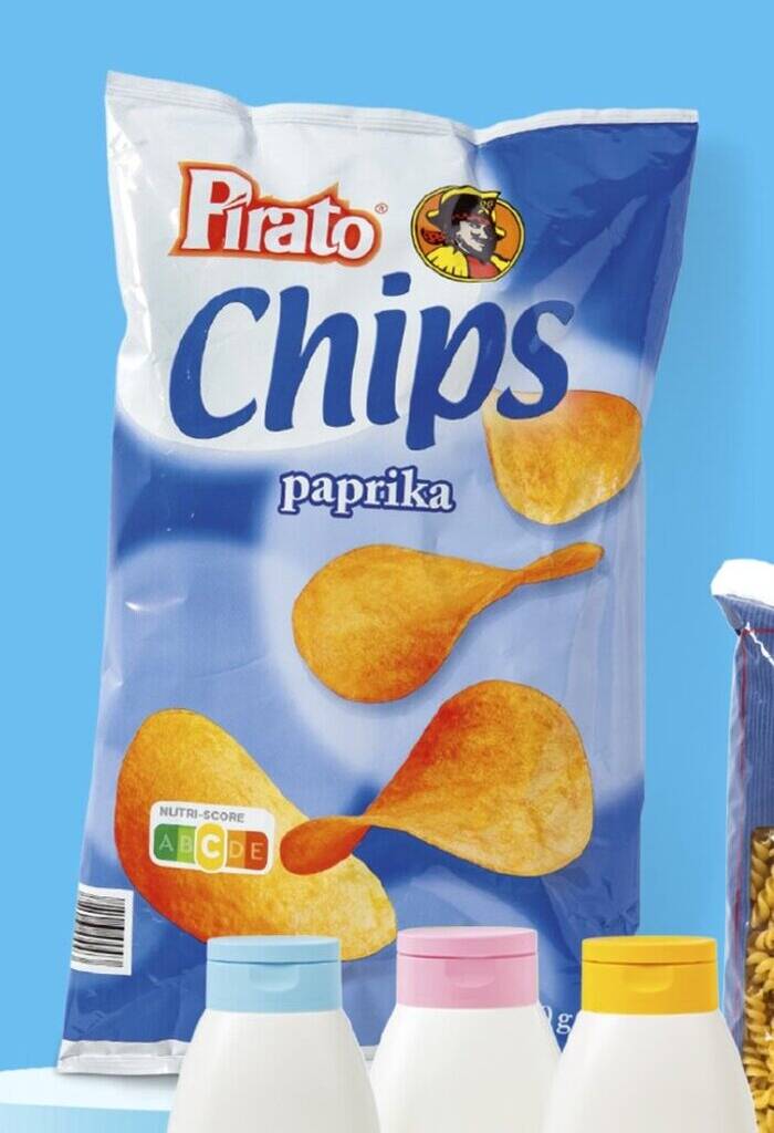 Chips au paprika 250g promotie bij ALDI