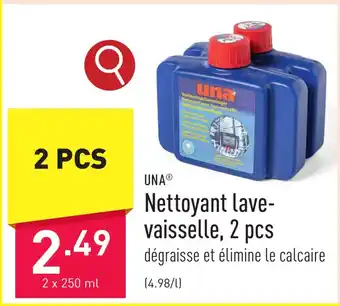 ALDI Nettoyant lave-vaisselle, 2 x 250 ml aanbieding