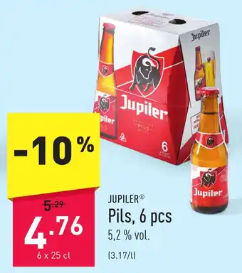 ALDI Pils, 6 pcs 6 x 25 cl aanbieding
