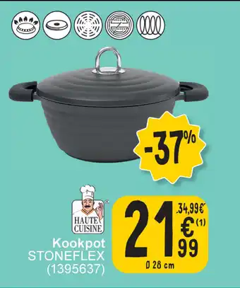 Cora Kookpot STONEFLEX 28 cm aanbieding