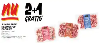 Jumbo Jumbo spek reepjes of blokjes aanbieding