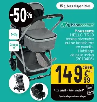 Cora Poussette aanbieding