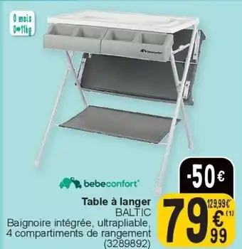 Cora Table à langer aanbieding