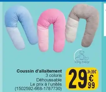 Cora Coussin d’allaitement aanbieding